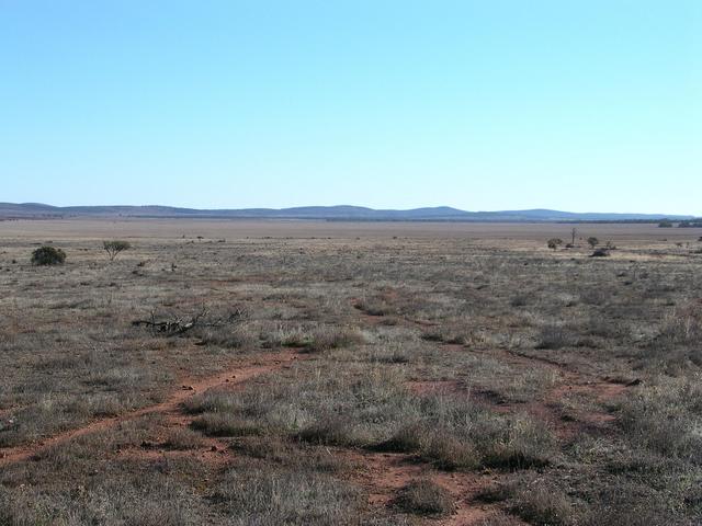 View to the north