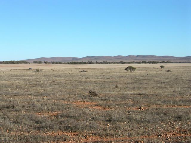 View to the west