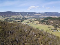 #10: View South, from 120m above the point