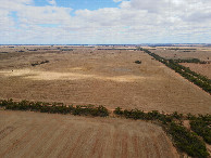 #11: View West, from 120m above the point