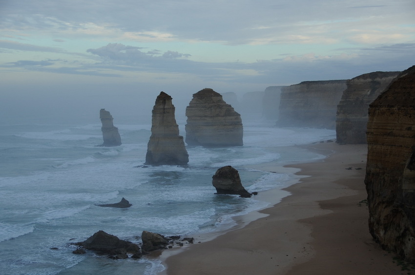 The Great Ocean Highway - where we started the drive toward the confleunce point