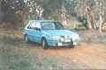 #3: My car parked by the side of the road 100m East of the confluence.