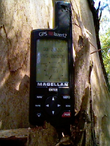 GPS readings - 38S 146E