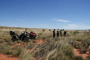 #5: Expedition members and quads at the confluence site