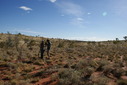 #2: Confluence 20 124 looking down dune swale to the west