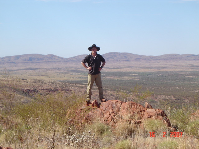 Kim with a SSW view behind