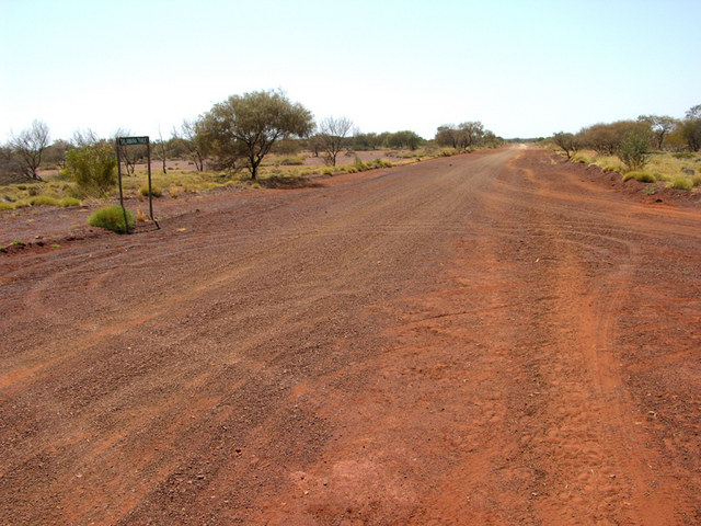 The Talawana Track, one of the entry points to the Canning Stock Route