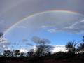 #7: A rainbow from one of the many thunderstorms in the area