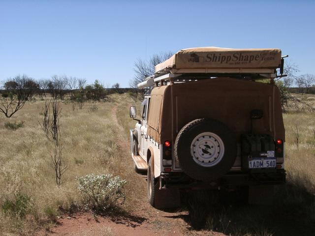 Gary Highway, heading towards confluence