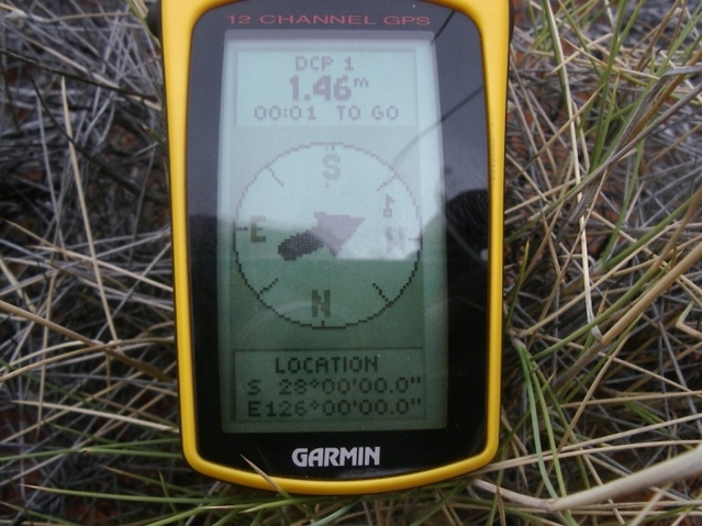 GPS reading