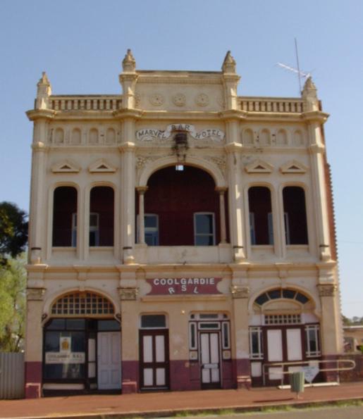 Historic building in Coolgardie