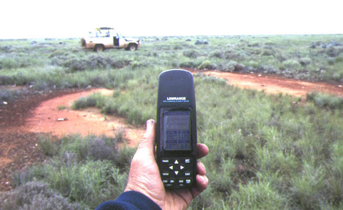 Confluence 31°S 128°E, 18km S-S/W of Forrest on the Nullarbor Plain, Western Australia.