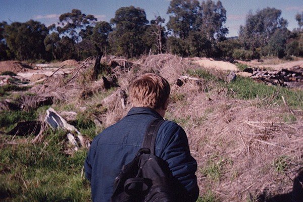 The amazing field of crud! And the back of James's head!