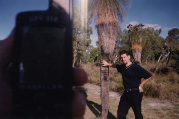 Justin at the original (and *technically* valid!) first confluence in the southern hemisphere! (Yeah, we wish! :)