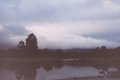 #2: The cloud wreathed peaks of the Darling Range. The one surviving photo of mission one.