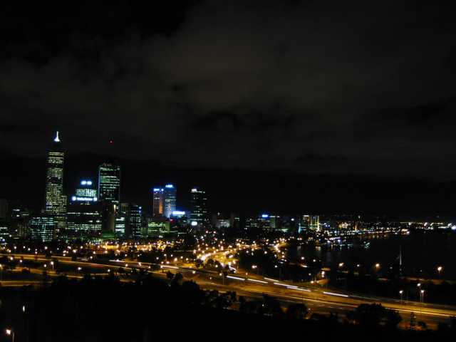 Perth by night