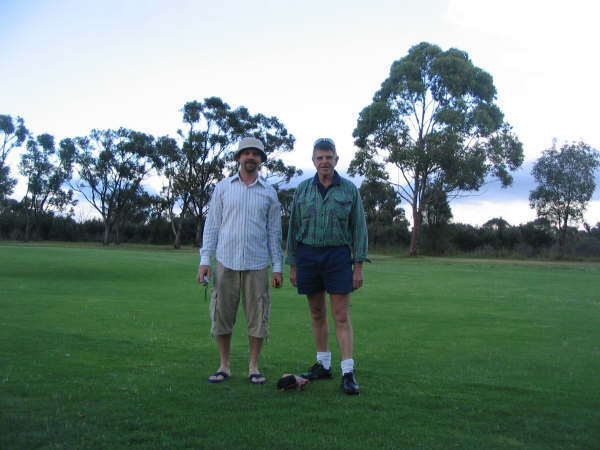 Son and Father at the CP