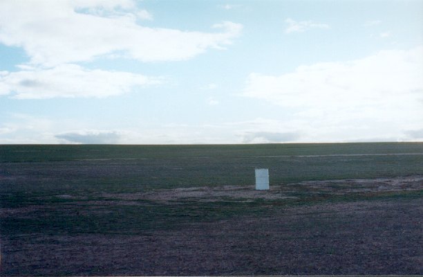 Looking west from the confluence.