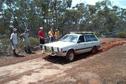 #3: The Subaru a little bogged - it had rained a lot the night before.