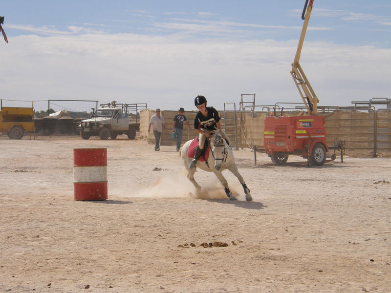 Action at the muster 