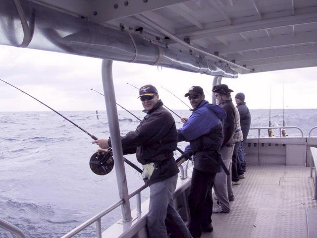 Fishing at Termination Island