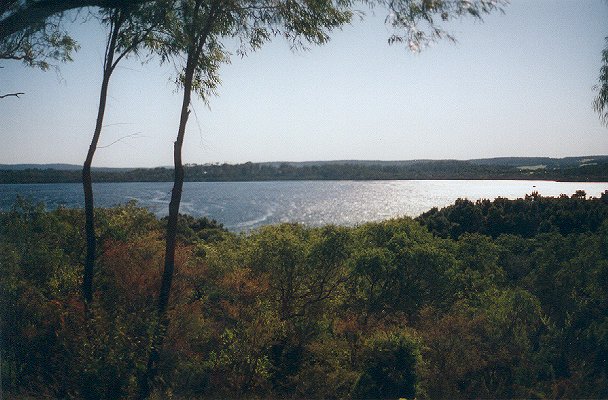 The view over Irwin Inlet from Tricia and Gordon's place.