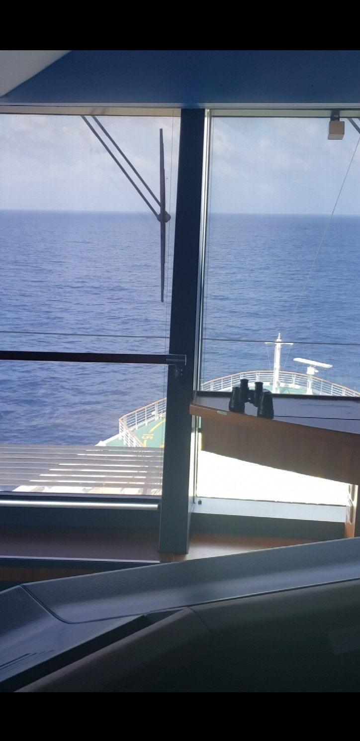 View from the Navigational Bridge of the Serenade Of The Seas