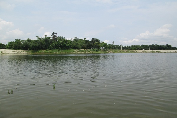 Looking South from the confluence