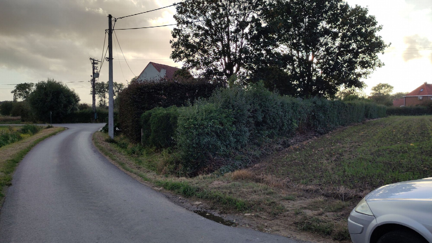 view to the property from NE