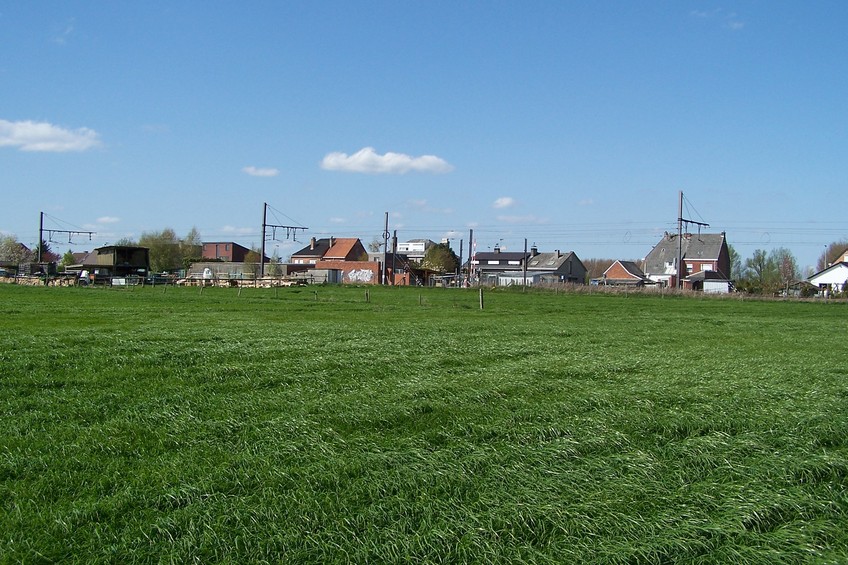 View towards NW from the confluence