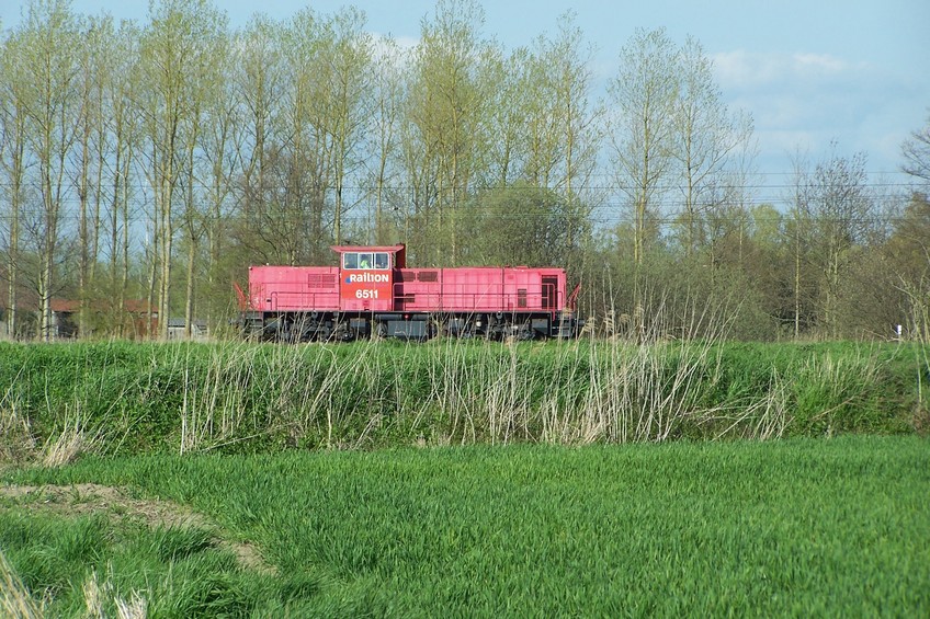 Nearby railway track