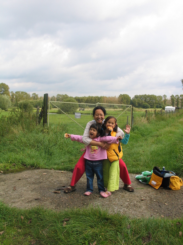 Haijing, Eline and Lisanne