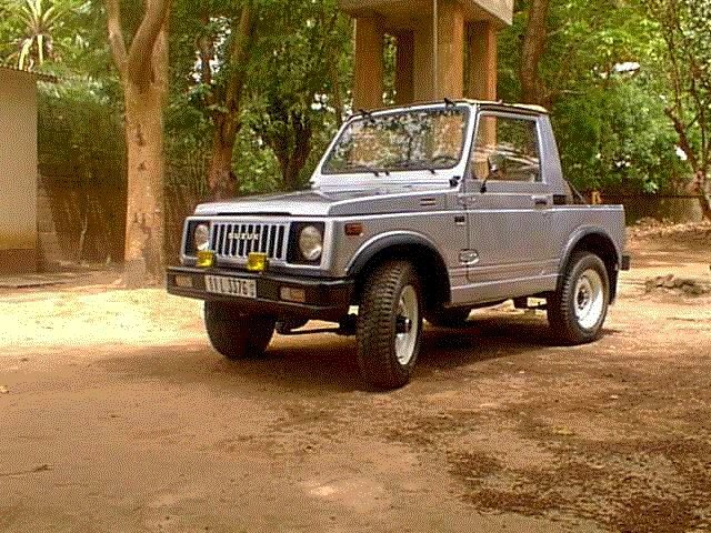 Our faithful but bouncy '84 Suzuki SJ 410