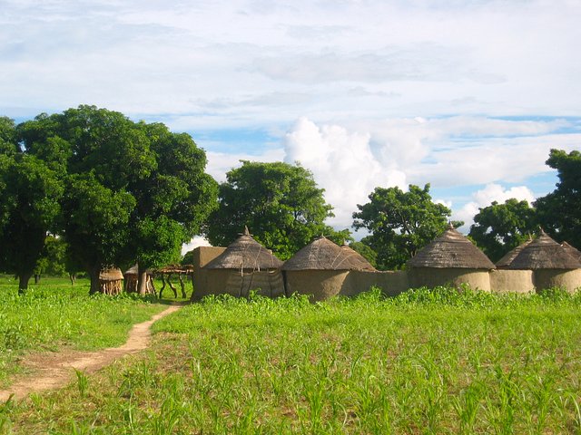 Village near Toéssé 30 km from the Confluence