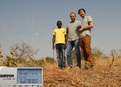 #5: Jean-Luc, Bertrand, and Soumaila, our driver, on the point