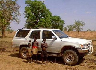 #1: Soumaila and friend pose at the Confluence