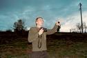 #3: Me standing at the point, pointing towards Blagoevgrad.