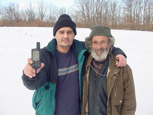 Bobby and Bai Stefan at the confluence