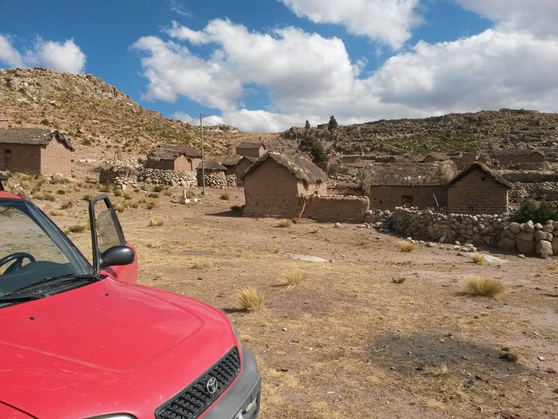 Small village where we left the car