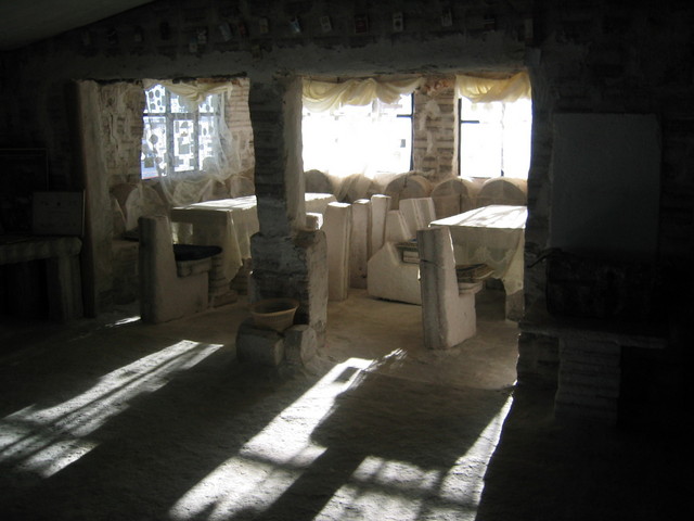 Inside the salt hotel