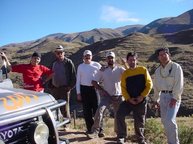 Rafo, Alfonso, René, Gustavo, Alfonso y Pepe