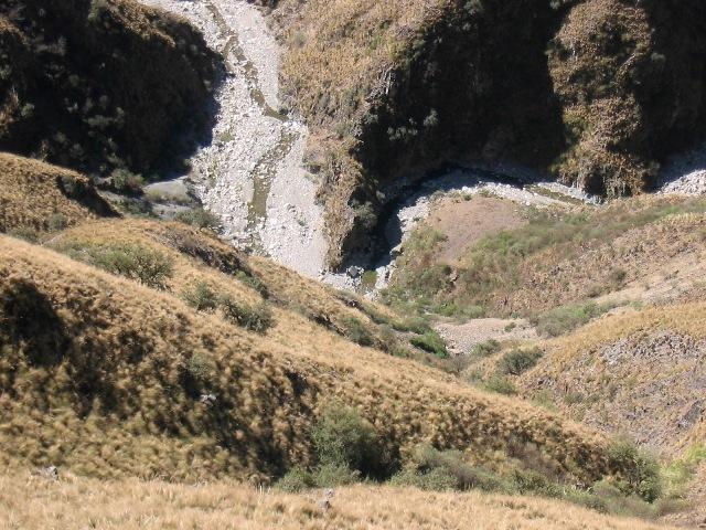 Vista del rio desde la confluencia