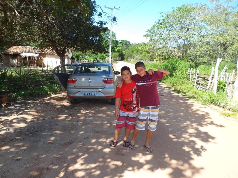 Paramos o carro a 3300 metros da confluência - we stopped the car 3300 meters to the confluence