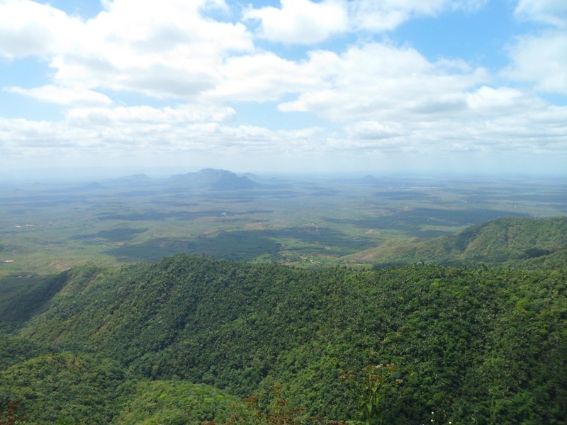 Paisagem no mirante da Serra de Ibiapaba - landscape in the belvedere of Ibiapaba Ridge