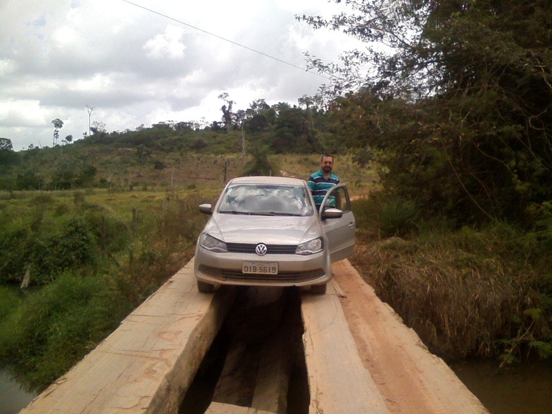 Km 92 do trecho em estrada de terra - travessia mais crítica - km 92 of leg in dirt road - most critical crossing