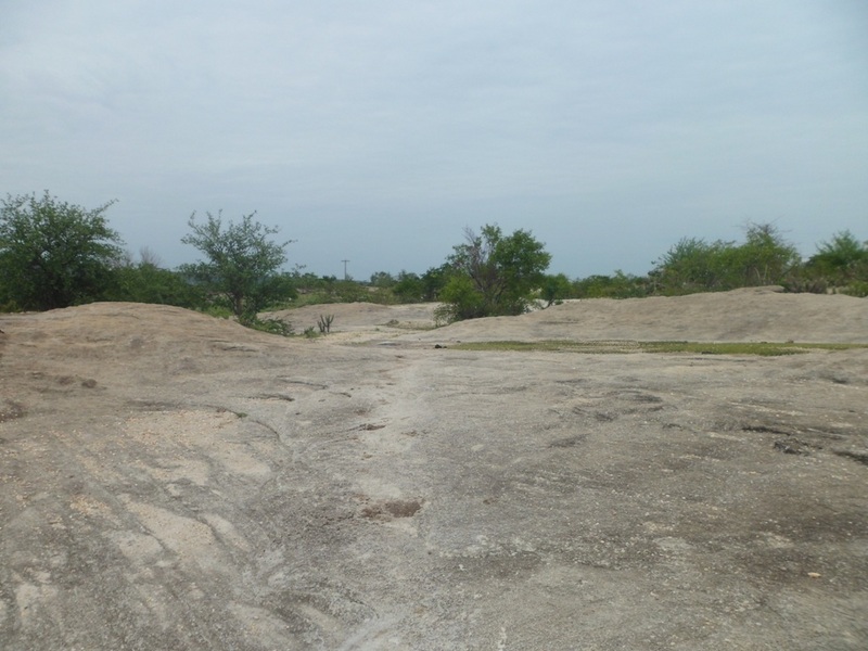 Trecho sobre a rocha - track over the rock