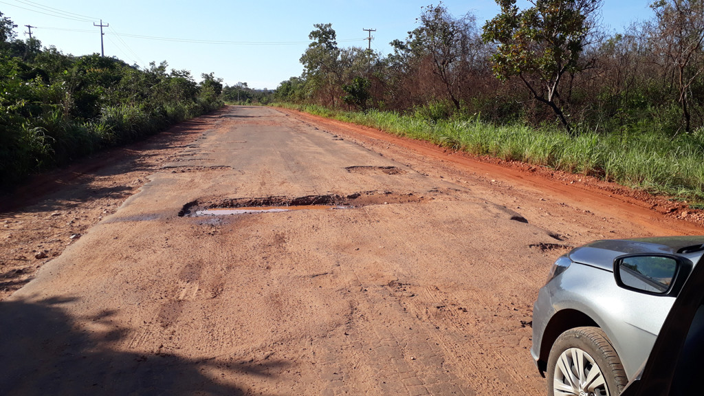 Condições da rodovia - condition of the highway