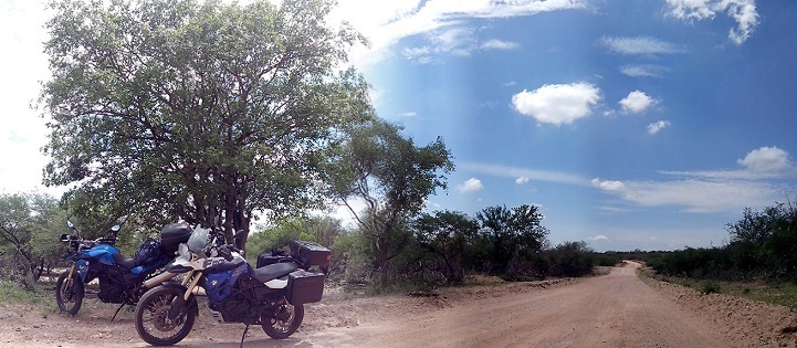 A caminho da próxima confluência. The way to next confluence