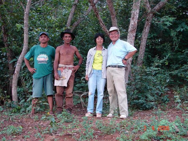 Raimundo, Pedro, Setsuko and Eduardo