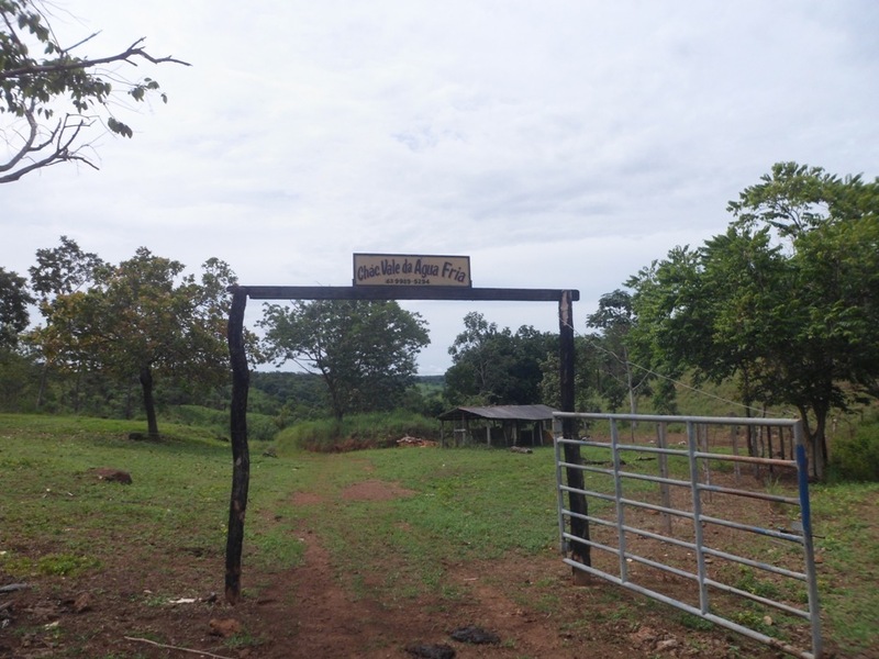 Chácara onde se localiza a confluência - farmstead where lies the confluence